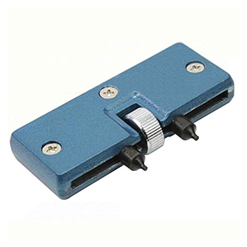 Omkuwl Herramienta de reparación Pro Watch Ajustable Todos los Relojes Atrás Estuche Abridor Cubierta Quitacristales cabeza redonda