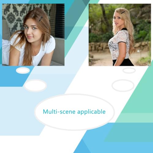 20 piezas de pinzas para el cabello acrílicas miniatura 5