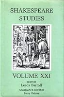 Shakespeare Studies, Volume XXI 0838635202 Book Cover