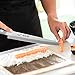Sumteene Sushi Knife 9.5 inch(240mm), Sashimi Knife with High Carbon Stainless Steel Blade and Ergonomic Handle for Cutting Sushi & Sashimi, Fish Filleting