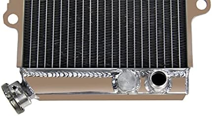 ATV Full Aluminum Radiator Compatible For 2002-2008 2007 2006 2005 04 Yamaha Grizzly 660 YFM660F