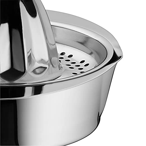 WMF Gourmet Presse-Agrumes Manuel en Acier Inoxydable Cromargan Mat 13 cm pour Citrons, Citrons Verts, senteurs de Pomme, Orange, Pamplemousse – Image 5