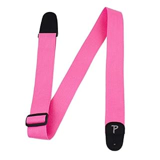 Perri PLNWS201P Sangle en polyester pour Guitare Rose - Les Beatles, Paul McCartney, John Lennon, RIngo Starr, George Harrison Perri PLNWS201P Sangle en polyester pour Guitare Rose – Image 2