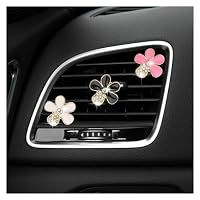 6 Deodoranti Per Auto A Fiocco Rosa - Accessori Carini Per Interni Auto Da Donna - 3