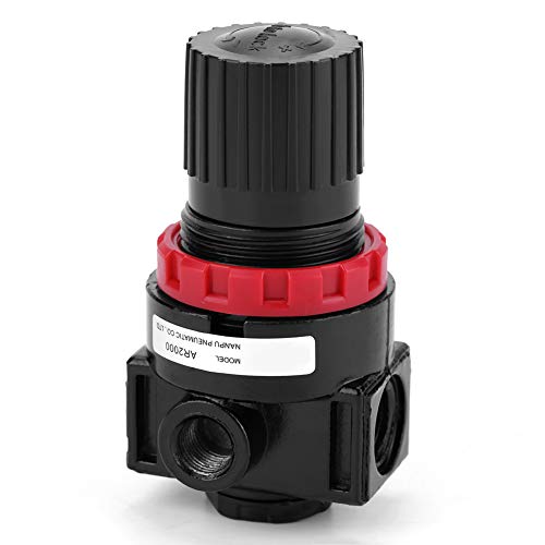 01 019N2XAQY3GI Aluminum Alloy Pneumatic Regulator, With Bracket Adjustable G1/4 Control Valve Gauge Pneumatic Air Pressure Regulator thumb #4