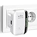WiFi Extender Booster, WLAN Verstärker 300 Mbit/s 2.4 GHz, WiFi Repeater, WLAN Repeater mit Ethernet Port zu Allen WLAN Geräten, Long Range Amplifier mit Repeater/AP Modus