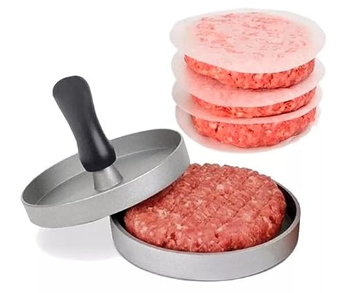 Forma Para Hamburguer Gourmet Caseiro Modelador Alumínio