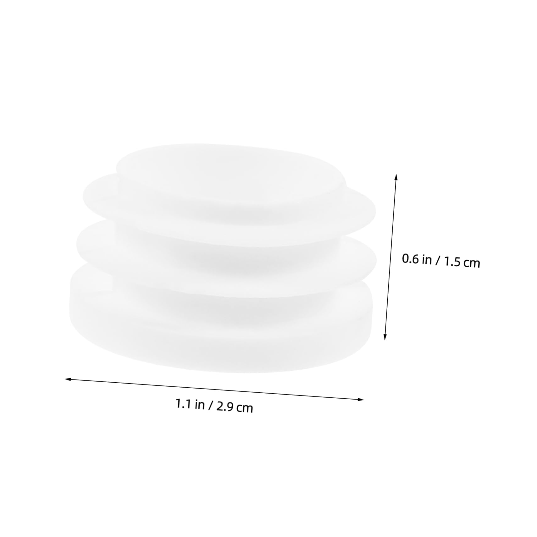 BESPORTBLE Hockey Stick End Protector Stick Butt End Cap 10 Pack Pp Plastic Material Smooth Gameplay Easy Replacement