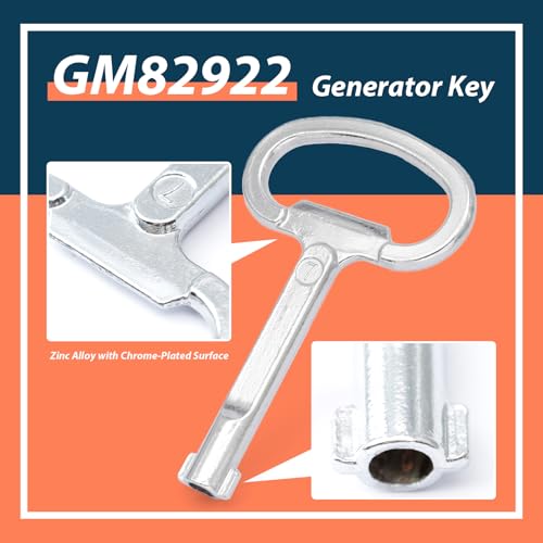 Lisnhlin Chave geradora GM82922 compatível com modelos de gerador Kohler 8RESV 14RCAL 14RESA 14RCA 2
