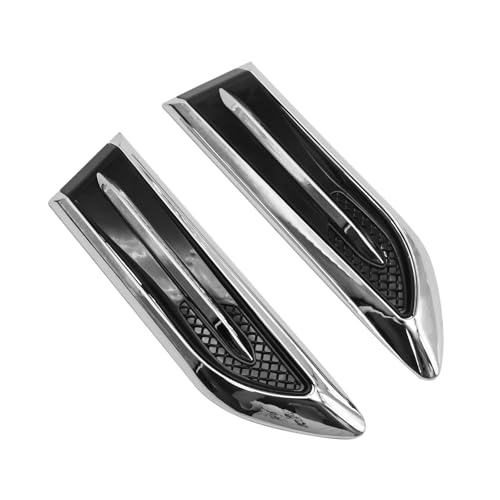 Vkinman 2 PCS Plastic Car Air Vent Trim Sticker, Hardy Body Vent Sticker, Suitable for Most Cars and Vehicles with Decorative Designs