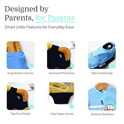 Image of 100% Organic Cotton Baby Clothing Set