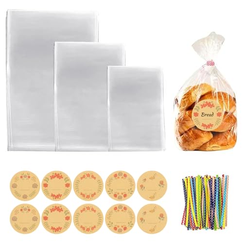 UYUYong 150 Pcs Bolsas Celofan Transparente Bolsitas para Chuches Cumpleaños