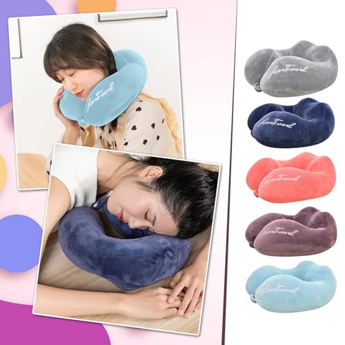 Almohada de viaje algodón 30x30 cm suave miniatura 6