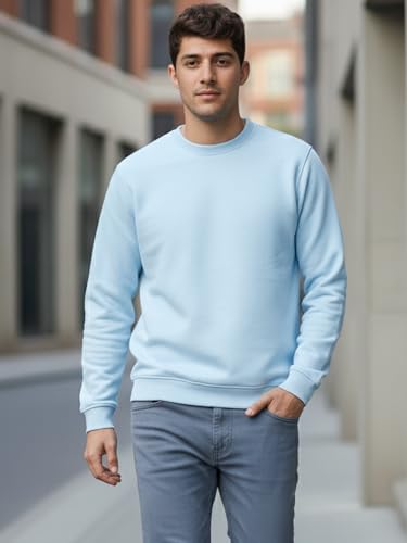 Image of Neostreak Men's Cotton Round Neck Full Sleeve Sweatshirt