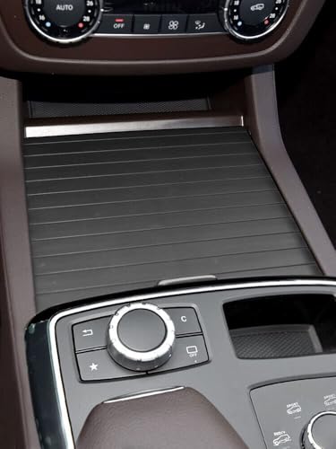 Cubierta de bandeja para portavasos central compatible con Mercedes-Benz miniatura 4