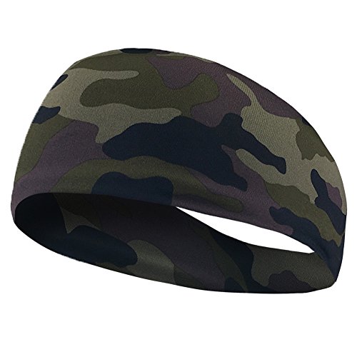 Bandeaux de Sport pour Hommes et Femmes, Cheveux à séchage Rapide Bandeau Absorption de l'humidité Absorbant la Transpiration pour Le Gymnase Running Crossfit Yoga vélo Cover