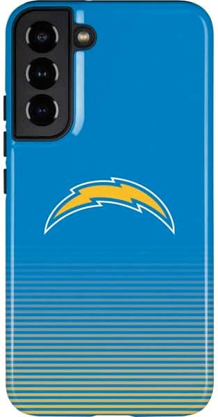 Skinit Pro Phone Case Compatible with Galaxy S22 Plus - Officially Licensed NFL Los Angeles Chargers Breakaway Design