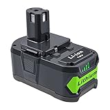 Voltaje: 18V, Capacidad: 5000mAh, Tipo de celda: Li-ion.