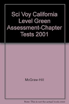 Hardcover Sci Voy California Level Green Assessment-Chapter Tests 2001 Book