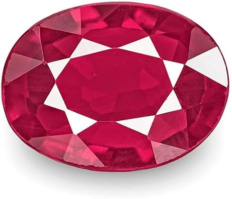 4.50 Carat Ruby Stone Natural Original Loose Birthstone Lab Certified