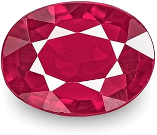 Burma Ruby Gemstone Lab Certified Natural 100 Real Oval Ruby Loose Stone 2.5 Ct