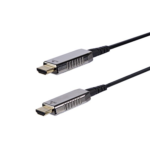 Super Big Clearance! StarTech.com 30m (100 ft) Active Fiber Optic AOC High Speed HDMI Cable – HDMI to HDMI Active Optical Cable M/M - Ultra HD 4k x 2k HDMI (HDMM30MAO)