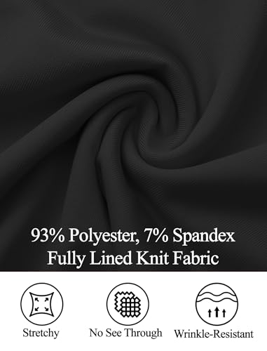 EXARUS Girls Dress Padded Long Sleeve/Strapless Ruffle Hem Teen Flowy Ruched A-Line Mini Dresses Dance Party Formal 8-143