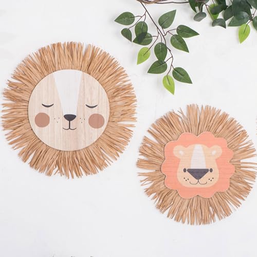 Décorations murales de dessin animé tressées pour chambre bébé - 7