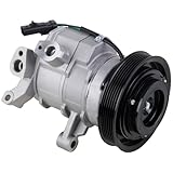 AC Compressor & A/C Clutch For Dodge Ram Dakota Durango Jeep Grand Cherokee Commander 3.7L 4.7L - BuyAutoParts 60-02329NA NEW