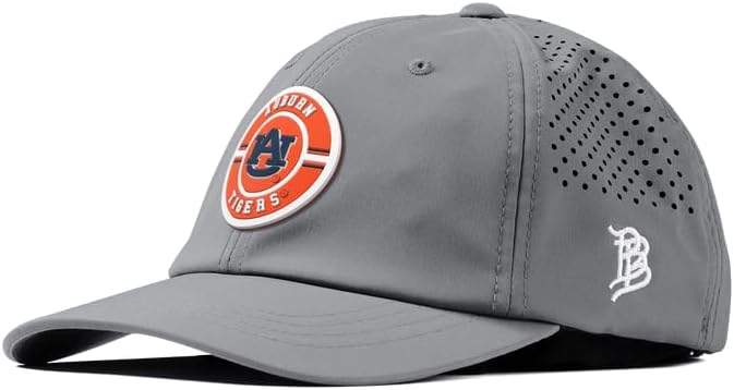 Branded Bills Officially Licensed x Auburn Tigers Performance Dad Hat Collection Auburn Seal PVC