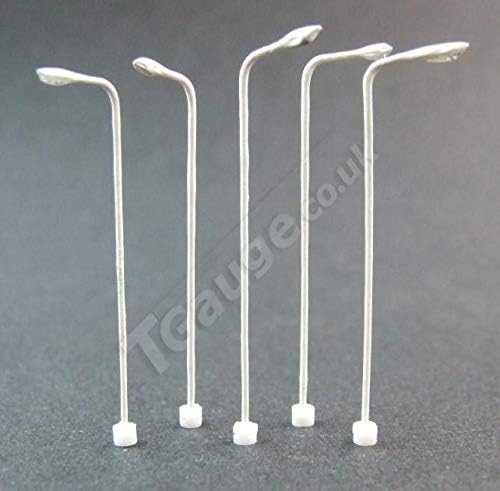 T Gauge 1:450 Lamp Post 5 Pack 30mm A-018