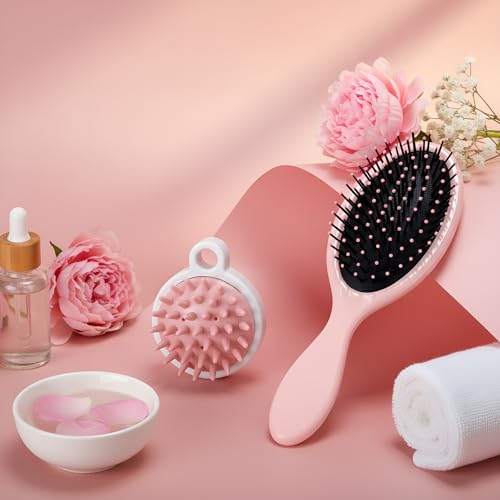 Sawysine 12 Pcs Gift Basket for Women Morandi Hair Care Accessories Set Spa Kit for Valentine\'s Gifts Women\'s Birthday Mother\'s Day Gift Stuff