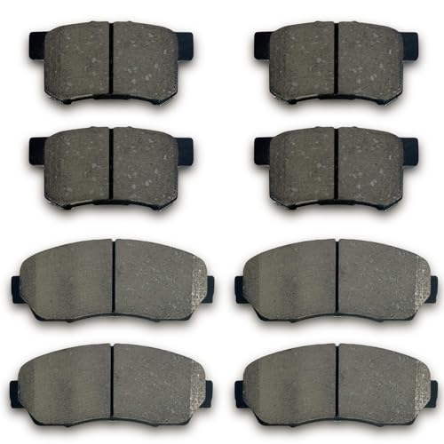 ALADICHE Front Rear Brake Pads Set Fit For 2010-2012 Acura RDX,For 2007-2011 Honda CR-V 2.4L,for 2012-2016 Honda CR-V 2.4L AWD,for for 2010-2015 Honda Crosstour 3.5L