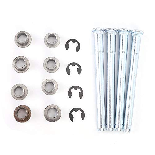 Gorgeri Kit de pasadores de bisagra de puerta, kit de bujes de revestimiento de pasadores de bisagra de puerta aptos para S10/S15 1994-2004