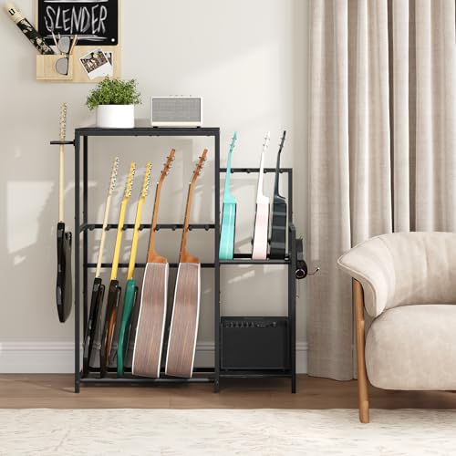 MAHANCRIS Guitar Stand, Multi-Guitar Rack, Guitar AMP Stand, Record Rack by MAHANCRIS - Used condition - Image 9