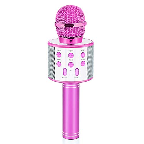 Gifts For Girls Age 4-12, Dodosky Karaoke Microphone Gifts For 4 5 6 7 8 9 10 11 12 Year Old Girls Toys For 4-12 Year Old Girls Birthday Gifts For 3-10 Year Old Girl - Purple #TOP20