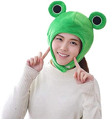 Amosfun Cute Plush Frog hat Winter 
