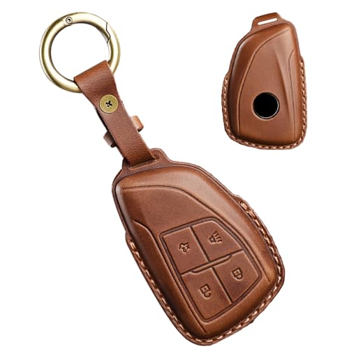Coque de clé de voiture en cuir pour Suburban et Silverado idéale pour vos déplacements
