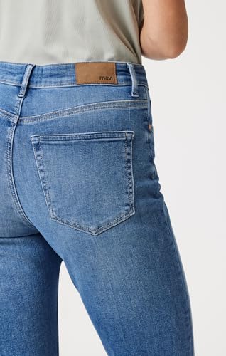 Mavi Women's New York High Rise Straight Leg Jeans4
