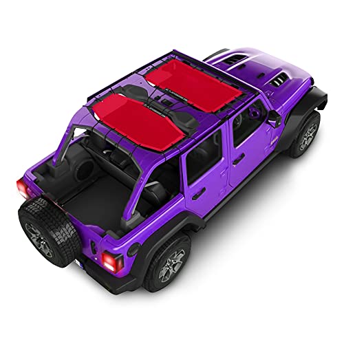 Look e stile personalizzati per la tua Jeep - la tua Jeep Wrangler JL è unica! Scegli tra una varietà di colori che vanno da Mild a Wild per ottenere quel look personalizzato con il nostro parasole Jeep JL.