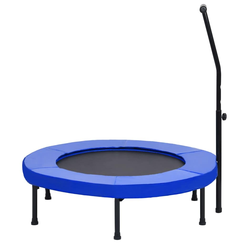 vidaXL Trampolina fitness, uchwyt i nakładka zabezpieczająca, 102 cm