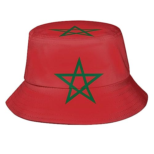 Image of Flag Bucket Hat Fashion Fisherman Hat Cute Flag Bucket Hats Sun Hat for Women Men