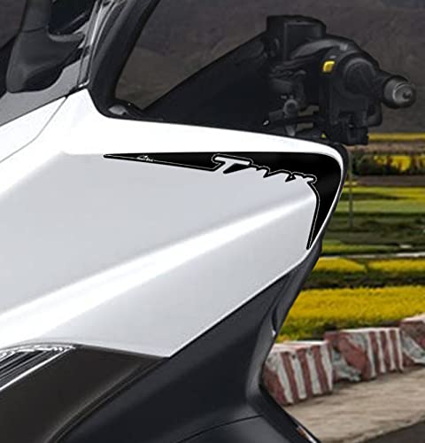 Resin Bike Adesivi Scooter Compatibile Con Yamaha Tmax 500 2008-2011. Paraspigoli Protezione Carene Maxiscooter Da Urti E Graffi. Coppia Adesivi 3D Re