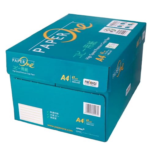 エイプリル(April) 高白色コピー用紙 PaperOne コピー用紙 A4 (500枚×10冊) 5000枚 紙厚0.09mm 大量印刷向...