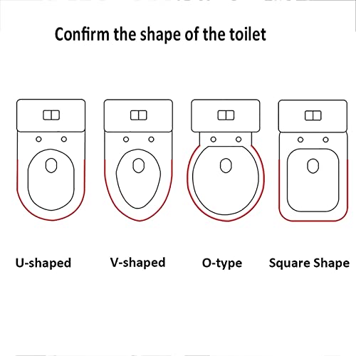 Abattant WC en U de haute qualité en PP rigide avec fixations durables - 3