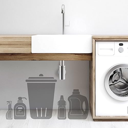 Image of SPAZIO Stainless Steel Bottle Trap Set With Height Adjustable Waste Outlet Pipe For Bathroom, Wash Basin, Kitchen Sink, Chrome Finish