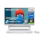 Dell All in One Desktop Computer 27 Inch Touchscreen FHD, Home Business AIO PC Desktop, Intel Core i7, NVIDIA GeForce MX330,64GB RAM 1TB SSD+1TB HDD,Lifetime Office Windows 11 Pro,RJ-45,USB-C,Webcam