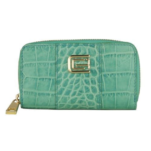 Porte-clés Femme Chic Cavalli Class cuir bleu ciel, cadeau idéal