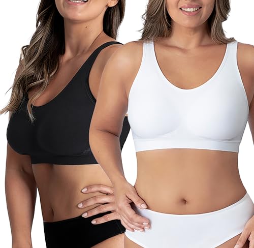Image of SHAPERMINT Wireless Bras for Women No Underwire - Small to Plus Size Bralettes with Support and Natural Lift
