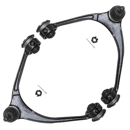 Image of Detroit Axle - 10pc Front End Suspension Kit for 2002-2010 Lexus SC430, 2 Upper Control Arms w /Ball Joint 2 Sway Bars 4 Inner Outer Tie Rods 2 Boots 2003 2004 2005 2006 2007 2008 2009 Replacement